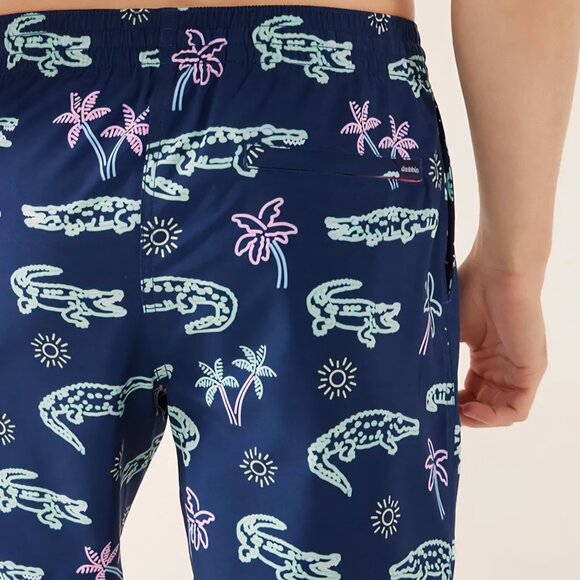 New CHUBBIES - XL - The Neon Glades 7" Inseam Men's Swim Shorts Navy Alig Palms - Picture 4 of 8
